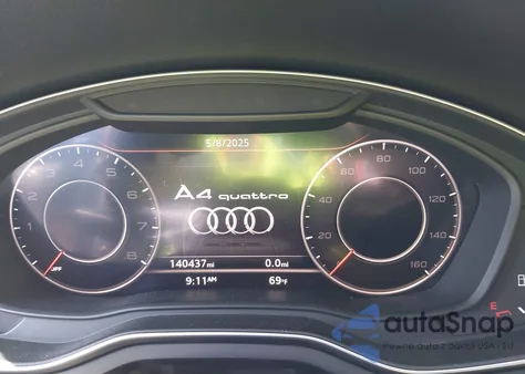 2018 Audi A4 2.0T Premium/2.0T Tech Premium из США, поврежденный, VIN WAUENAF41JA167760